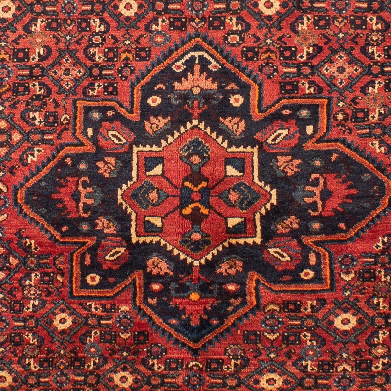 Tapis persan - Nomadic - 203 x 157 cm - rouge foncé
