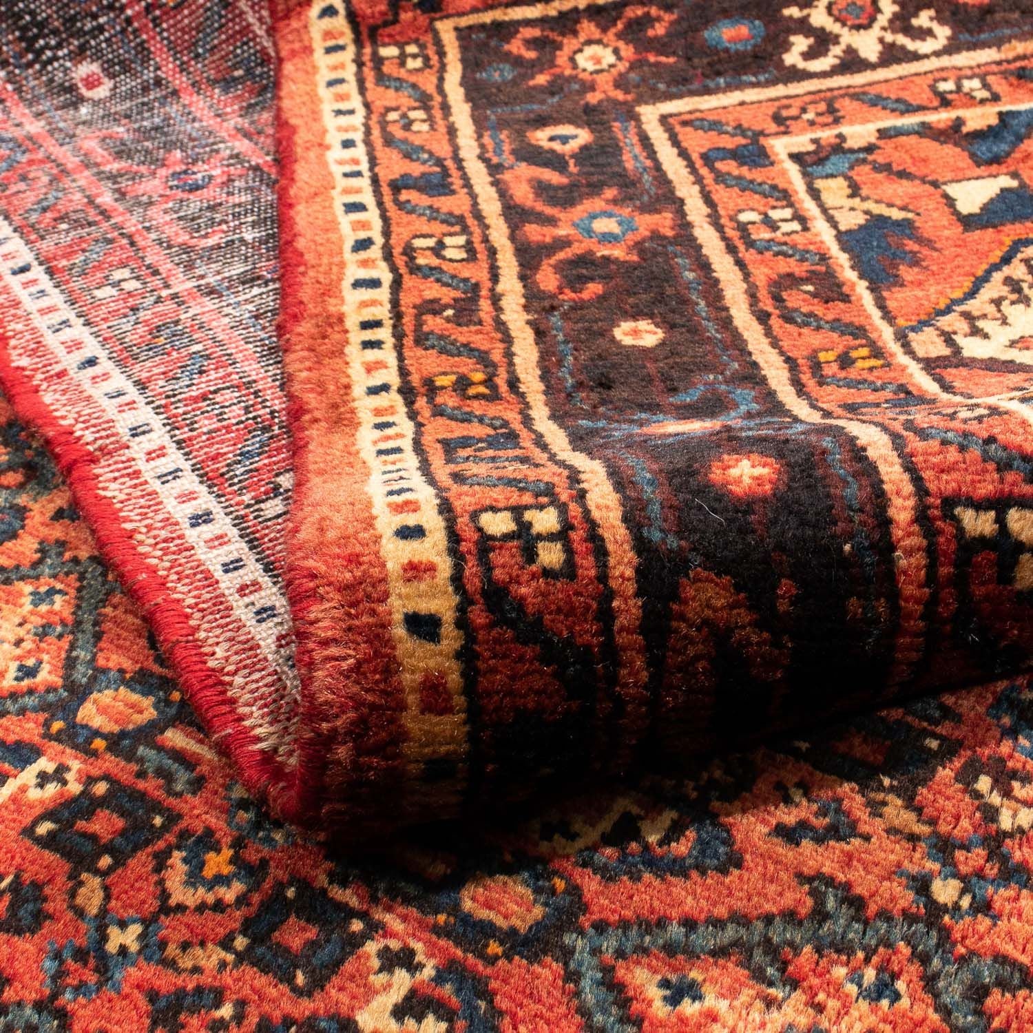 Tapis persan - Nomadic - 203 x 157 cm - rouge foncé