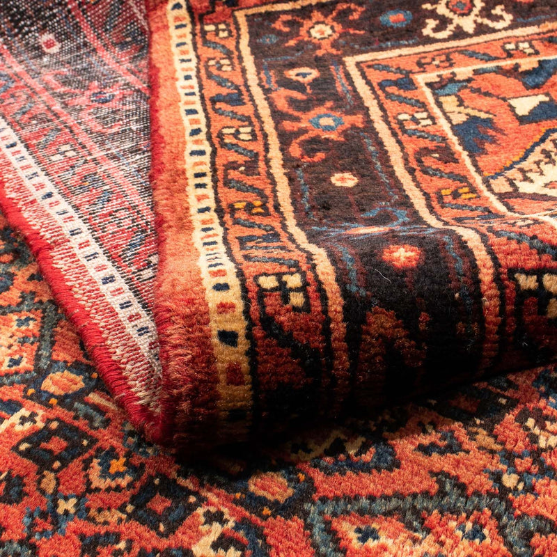 Tapis persan - Nomadic - 203 x 157 cm - rouge foncé