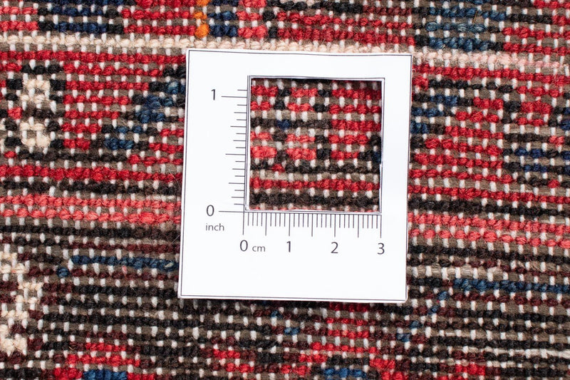 Tapis persan - Nomadic - 203 x 157 cm - rouge foncé