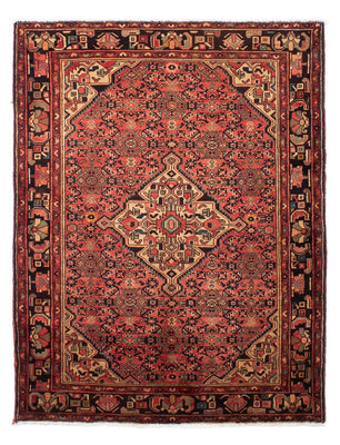 Tapis persan - Nomadic - 216 x 163 cm - rouge clair
