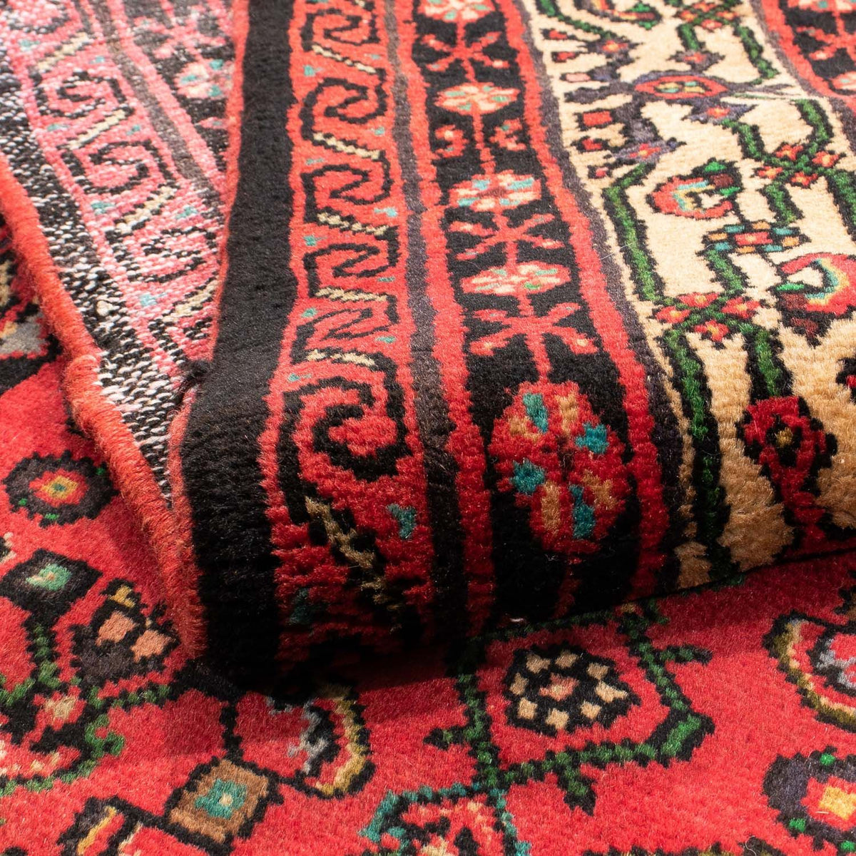 Tapis persan - Nomadic - 199 x 150 cm - rouge foncé