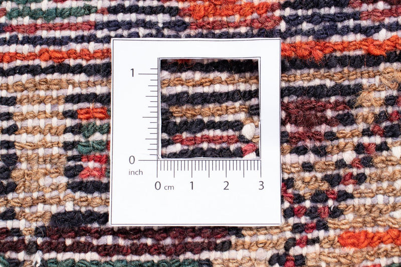 Tapis persan - Nomadic - 221 x 144 cm - rouge foncé