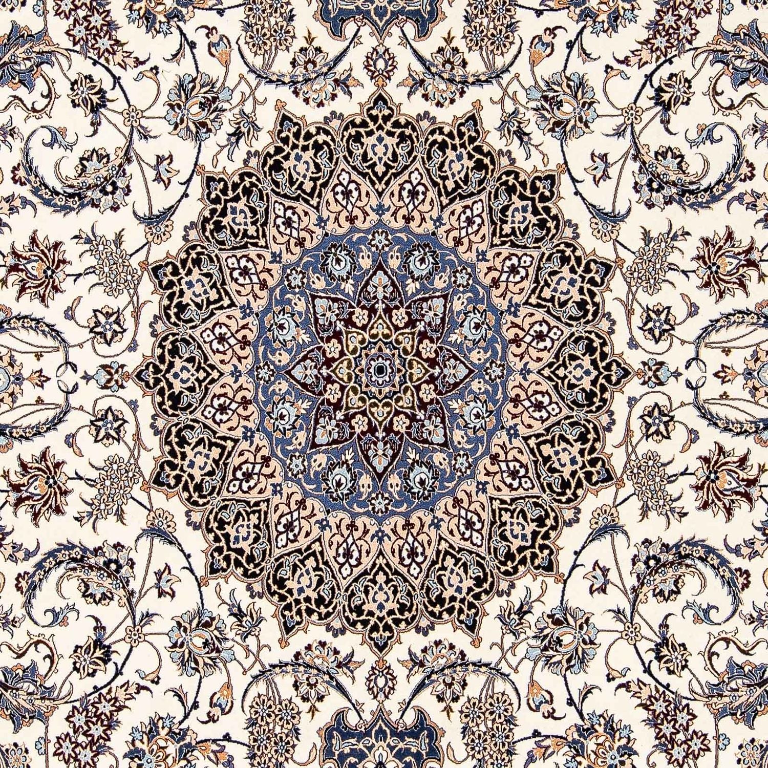 Tapis persan - Nain - Premium - 346 x 212 cm - beige