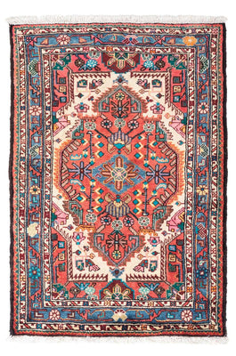 Tapis persan - Nomadic - 130 x 85 cm - rouge