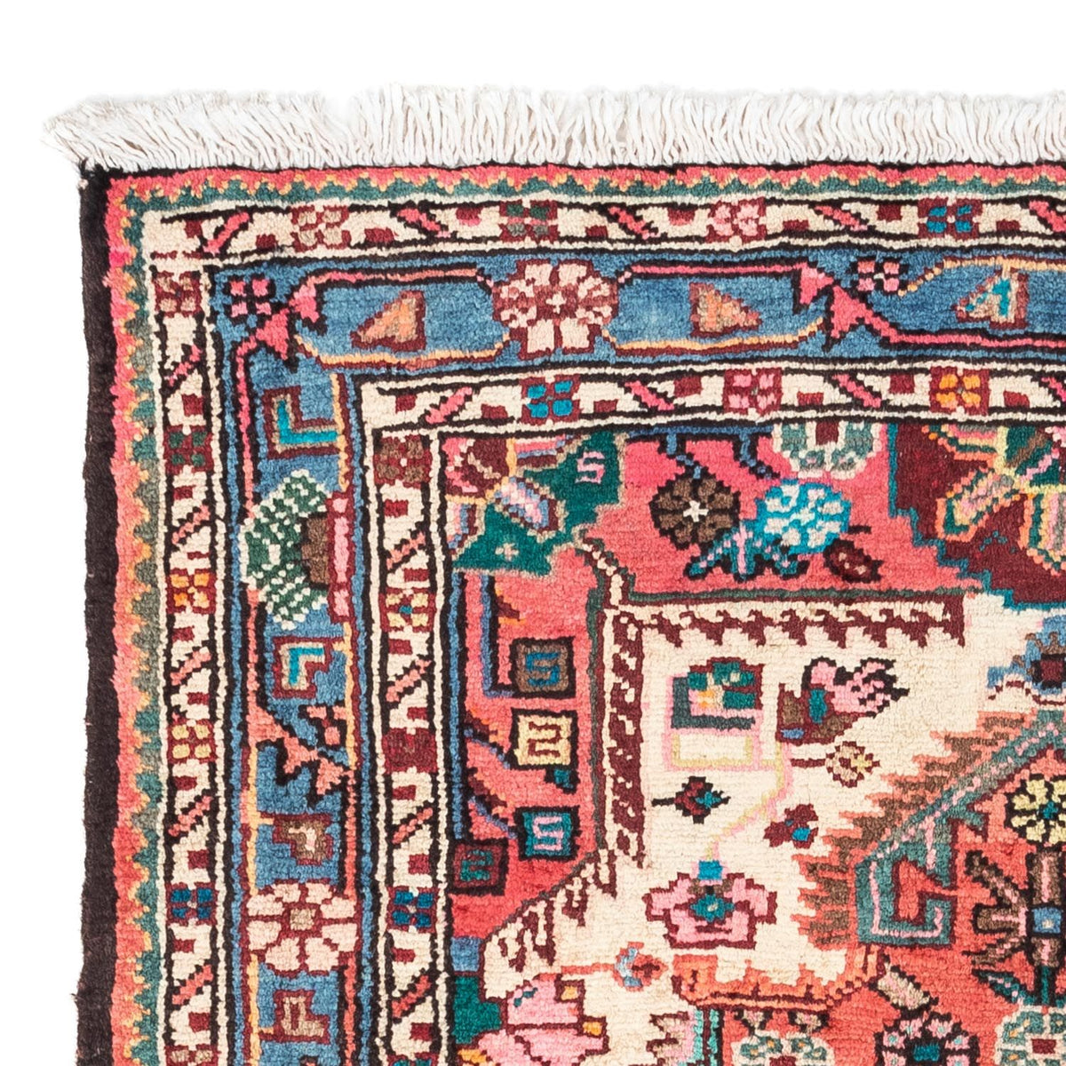 Tapis persan - Nomadic - 130 x 85 cm - rouge