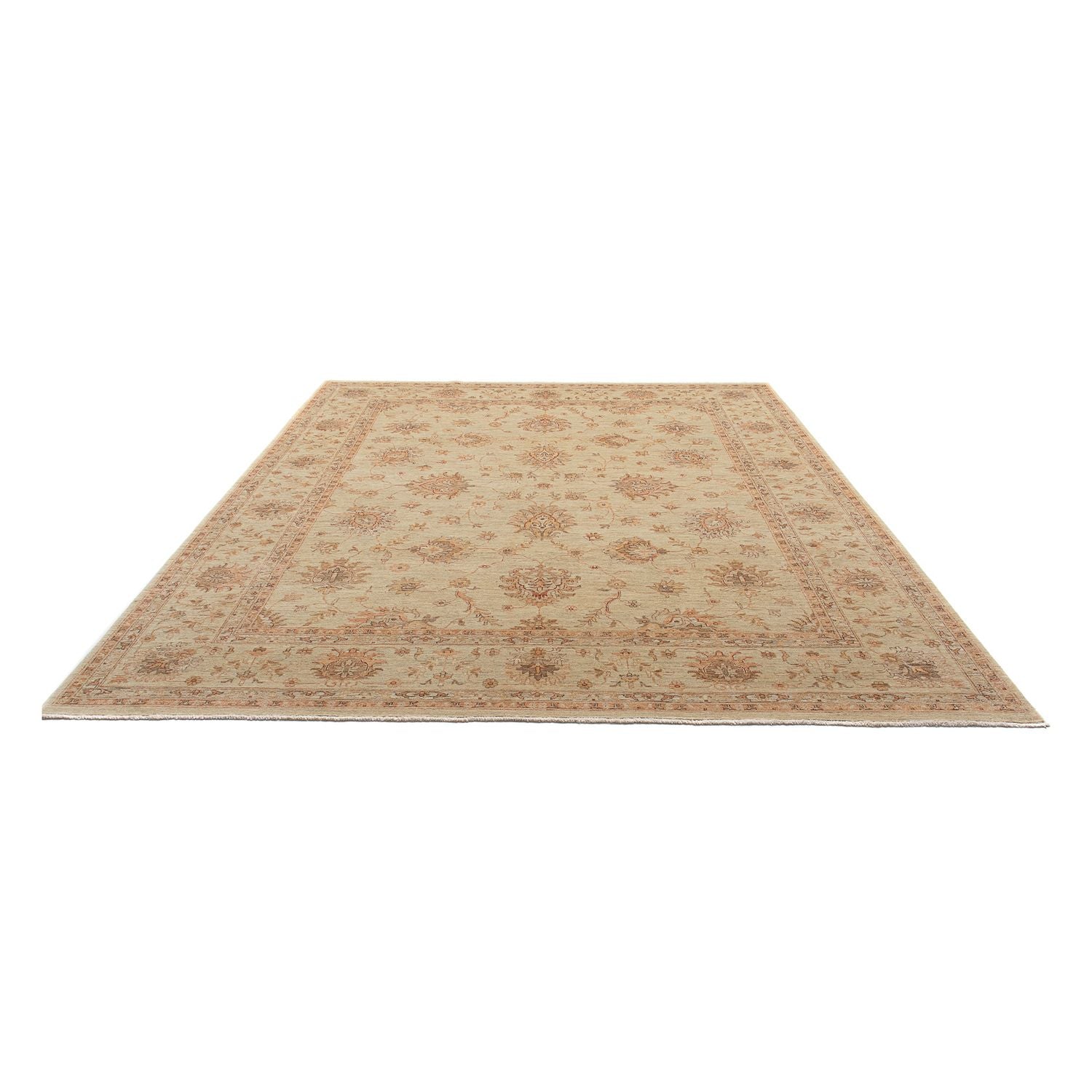 Tapis Ziegler - 293 x 244 cm - marron clair