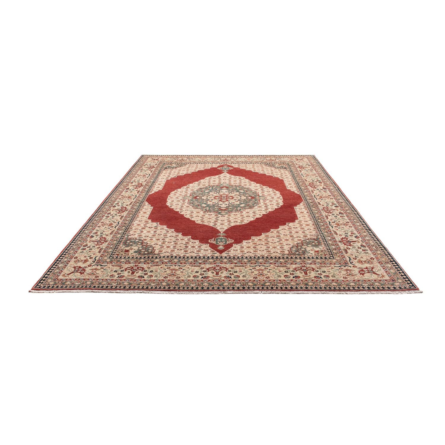 Tapis Ziegler - 304 x 240 cm - rouge foncé