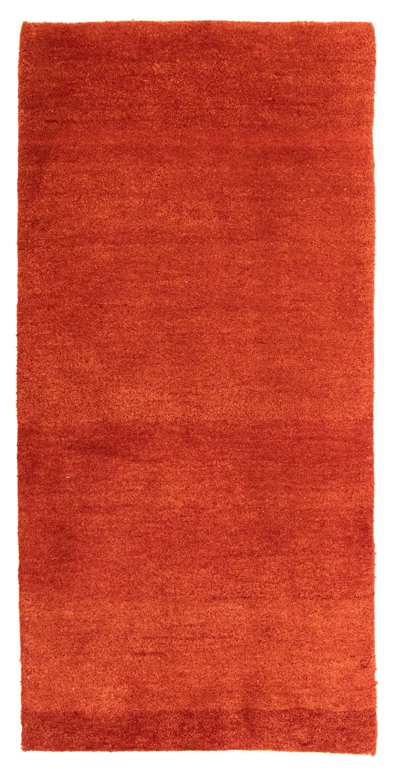 Tapis Gabbeh - Persan - 146 x 70 cm - rouge