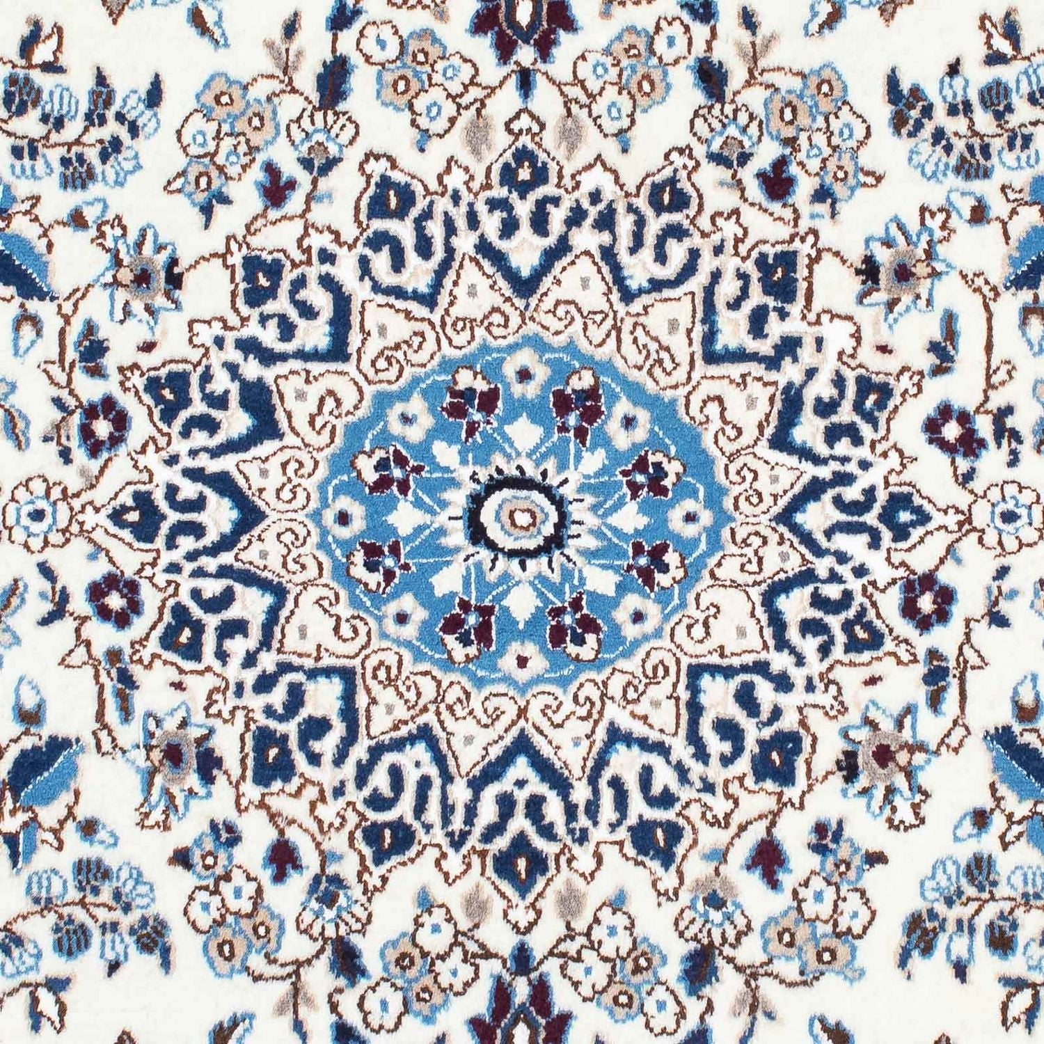 Tapis persan - Nain - Royal - 187 x 114 cm - beige