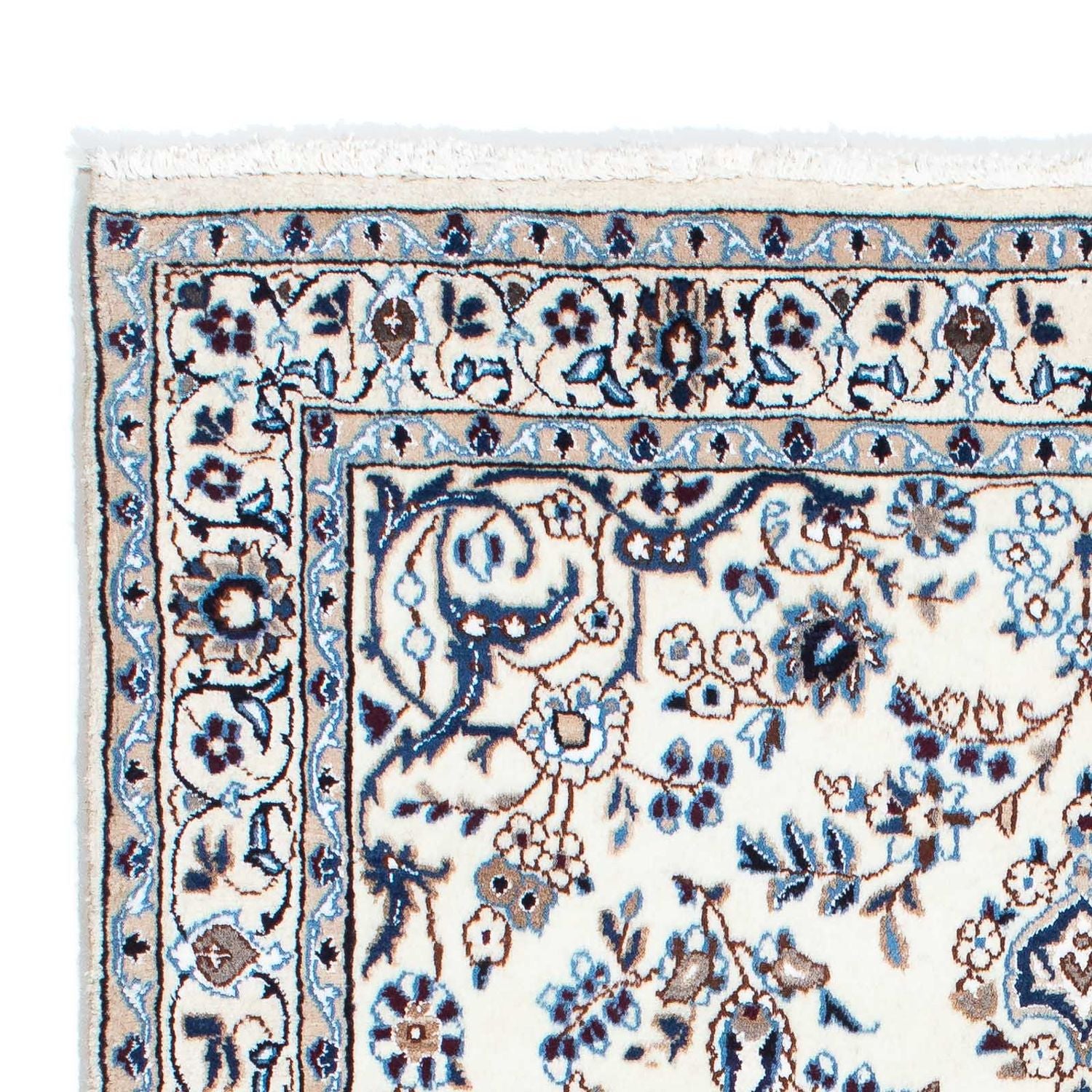 Tapis persan - Nain - Royal - 187 x 114 cm - beige