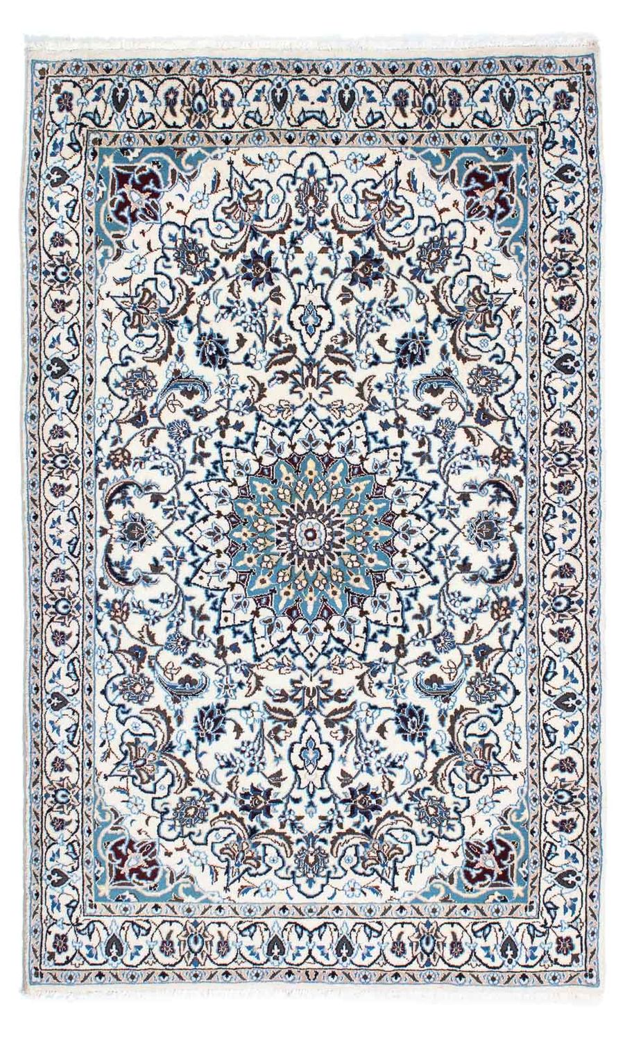 Tapis persan - Nain - Royal - 196 x 117 cm - beige