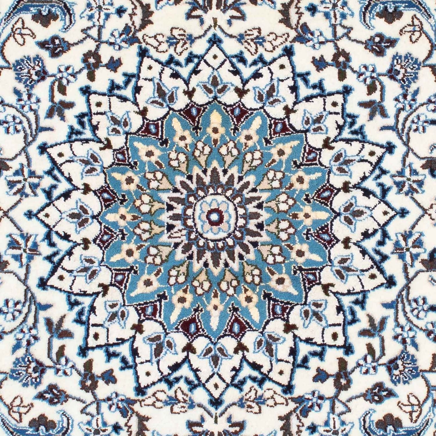 Tapis persan - Nain - Royal - 196 x 117 cm - beige
