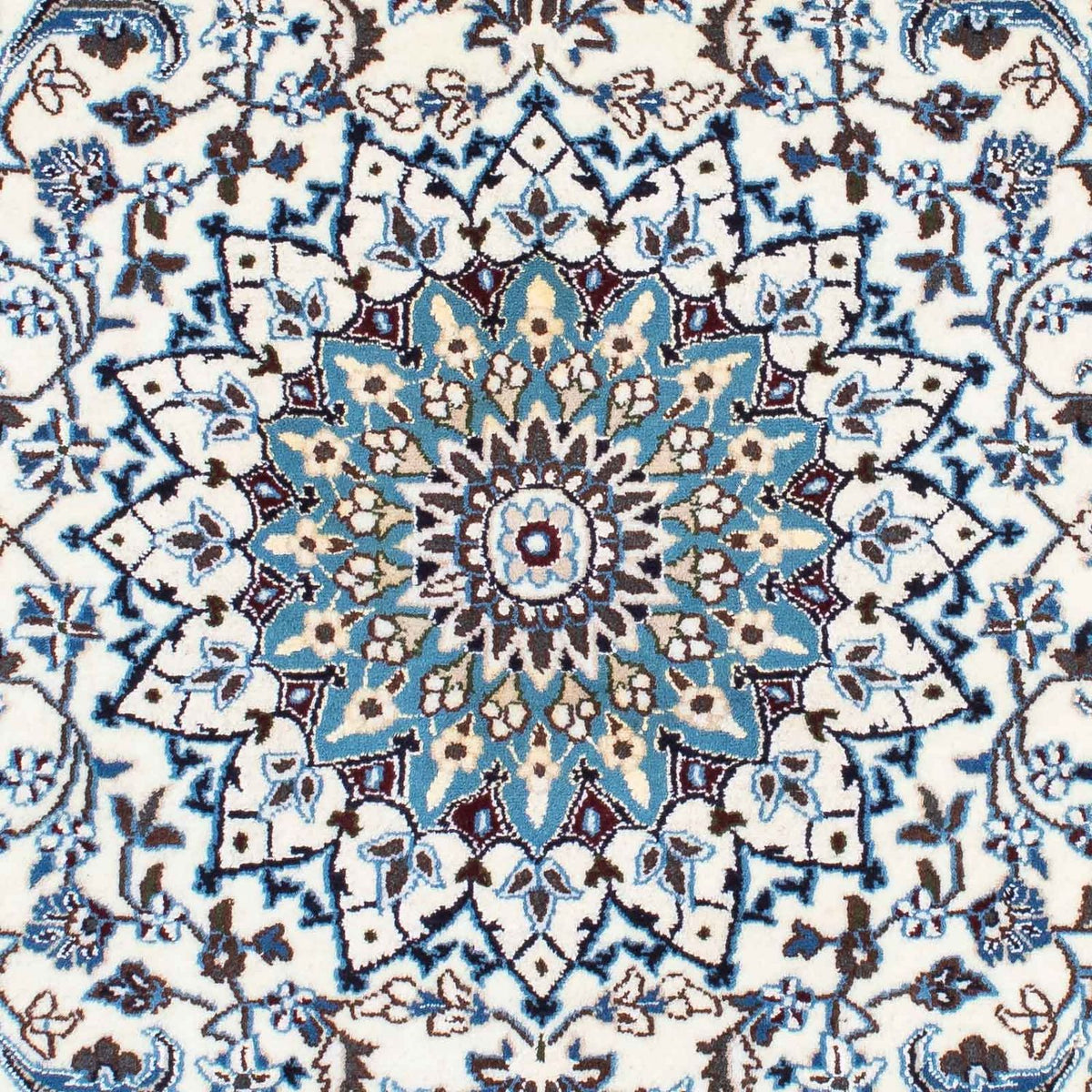 Tapis persan - Nain - Royal - 196 x 117 cm - beige