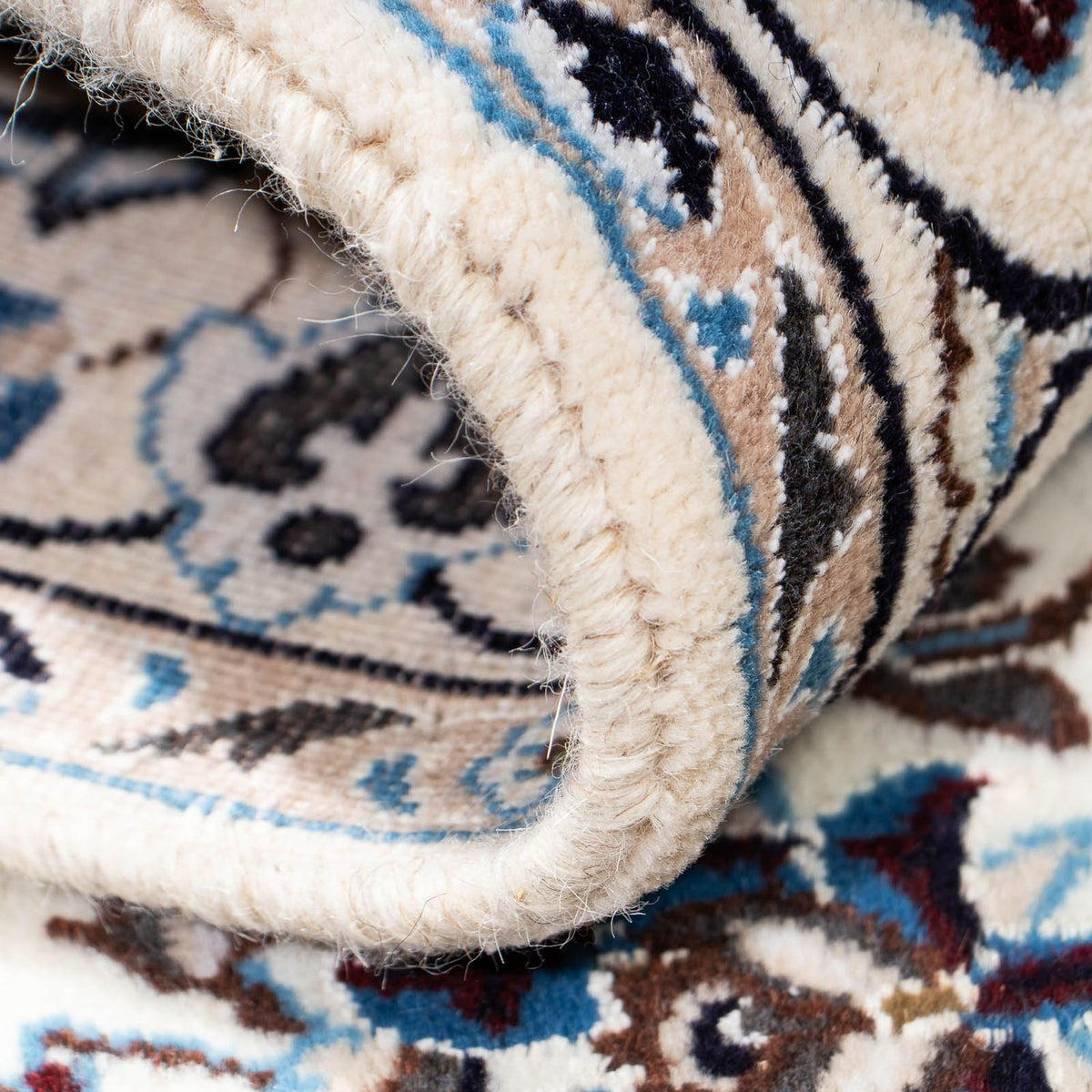 Tapis persan - Nain - Royal - 196 x 117 cm - beige