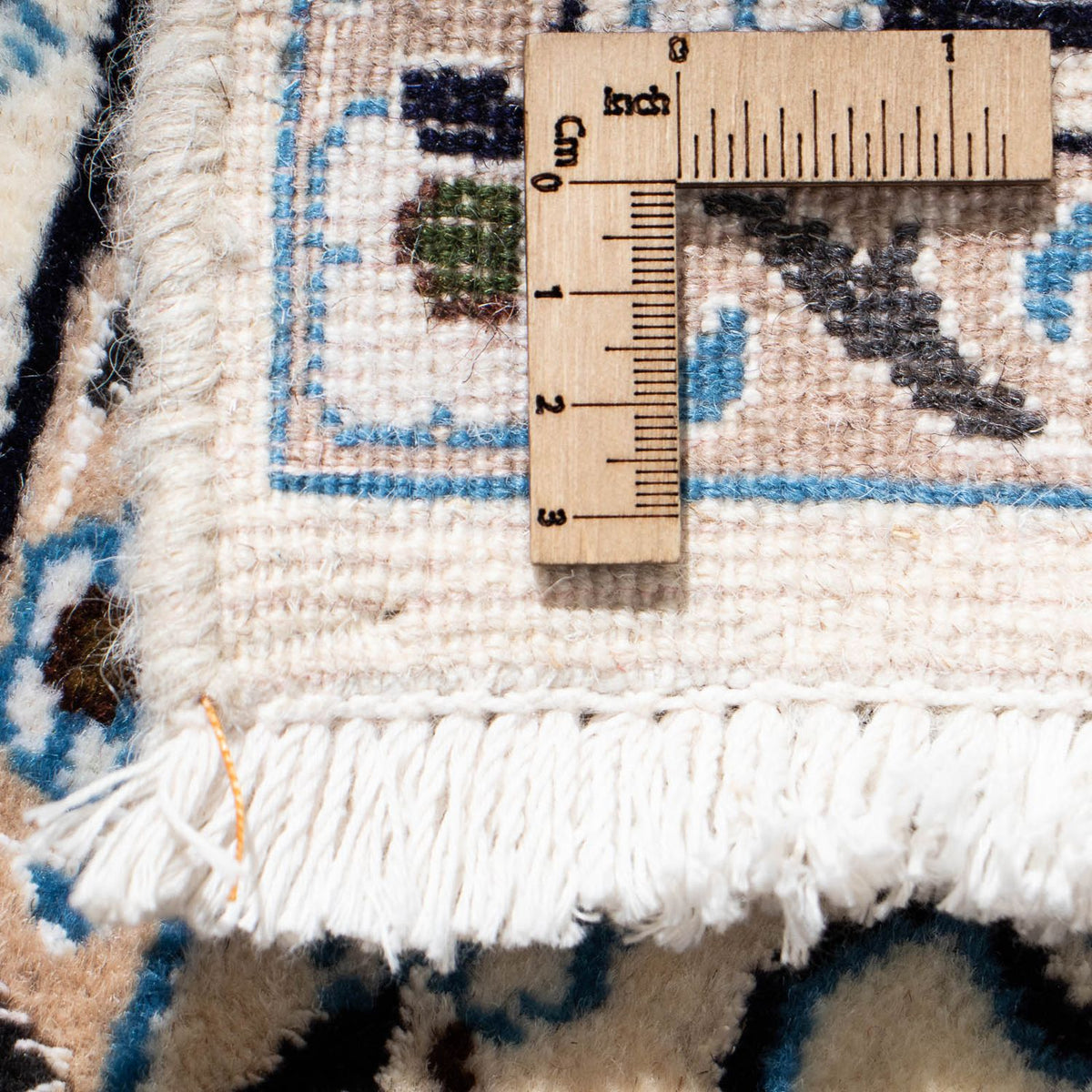 Tapis persan - Nain - Royal - 196 x 117 cm - beige