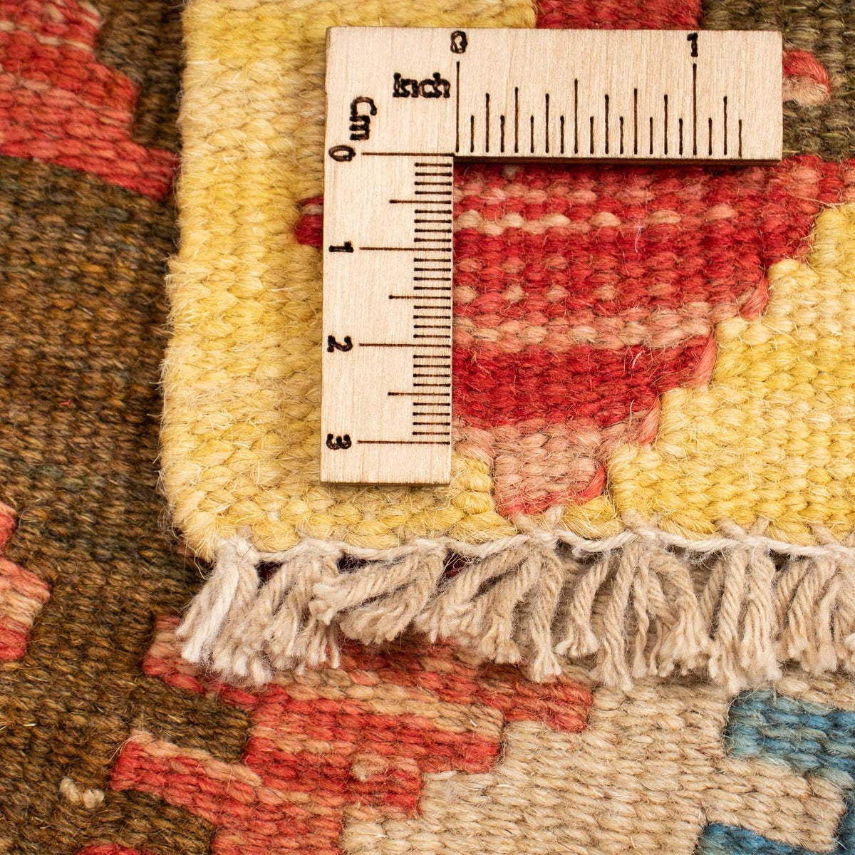 Tapis Kelim - Splash - 125 x 80 cm - multicolore