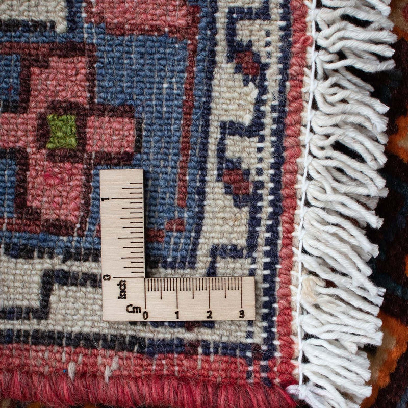 Tapis persan - Nomadic - 136 x 85 cm - bleu foncé