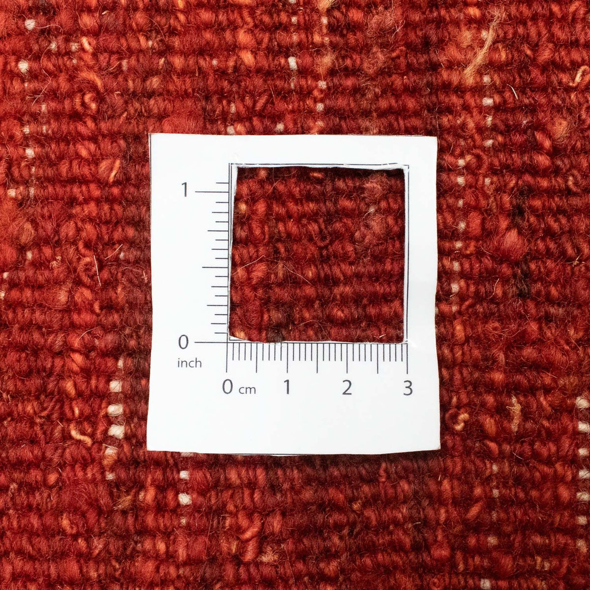 Tapis Gabbeh - Persan - 200 x 147 cm - rouge