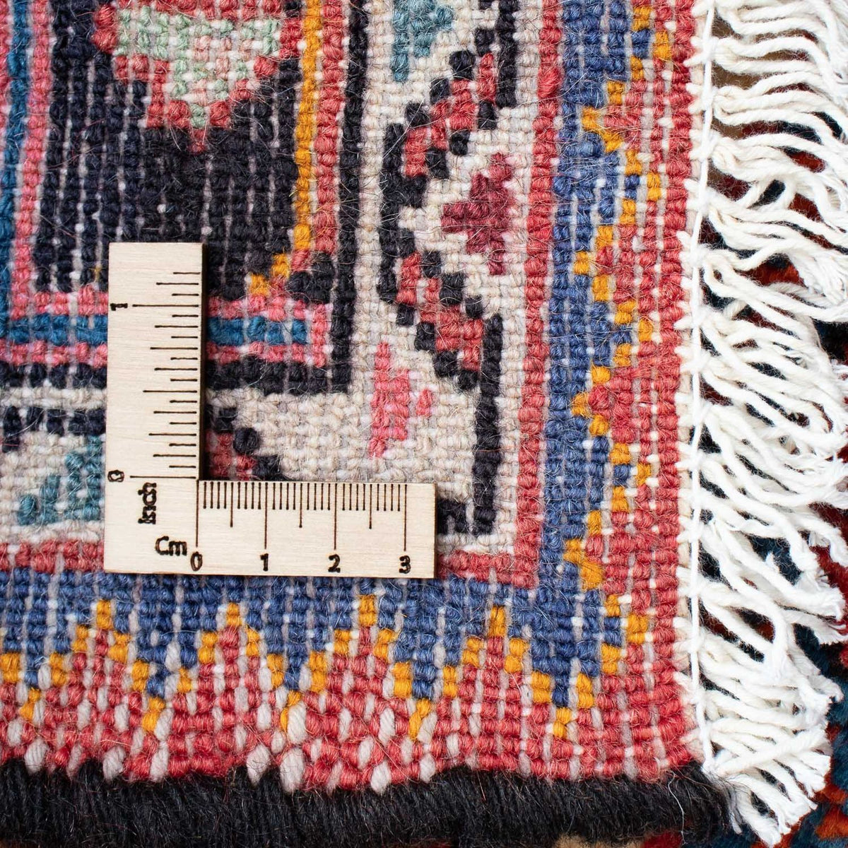 Tapis persan - Nomadic - 122 x 90 cm - rouge