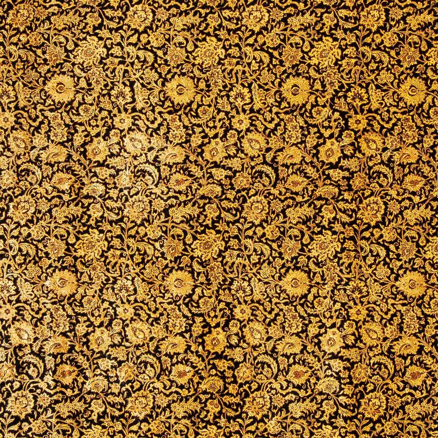 Tapis persan - Ghom - 295 x 193 cm - or