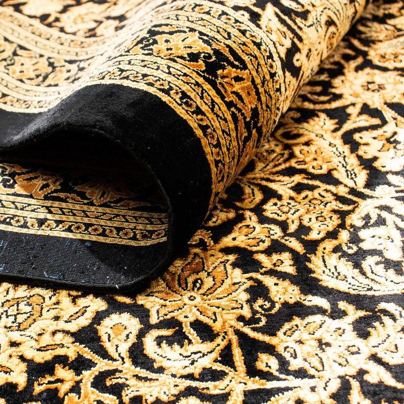 Tapis persan - Ghom - 295 x 193 cm - or