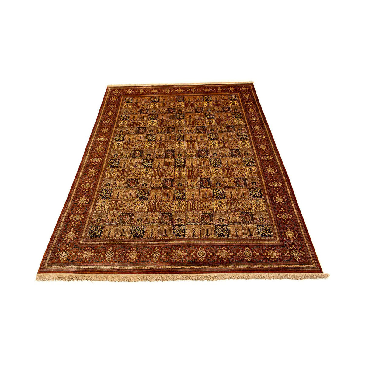 Tapis persan - Ghom - 346 x 250 cm - multicolore