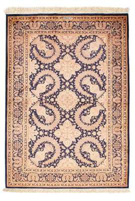 Tapis persan - Ghom - 149 x 102 cm - marron clair