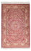 Tapis persan - Ghom - 151 x 100 cm - rouge foncé