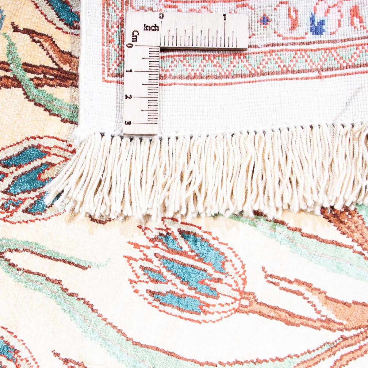 Tapis persan - Ghom - 156 x 102 cm - beige