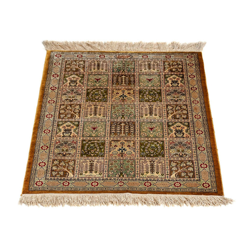 Tapis persan - Ghom - 72 x 55 cm - multicolore