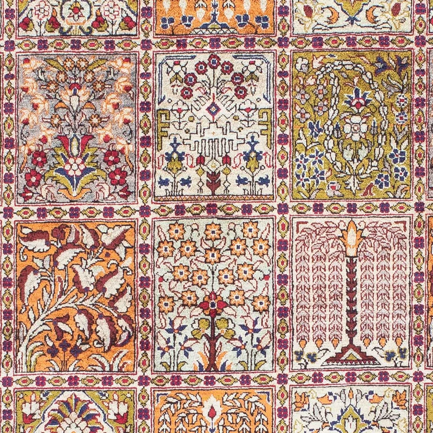 Tapis persan - Ghom - 150 x 97 cm - multicolore