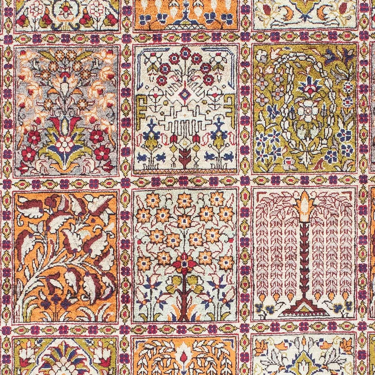 Tapis persan - Ghom - 150 x 97 cm - multicolore
