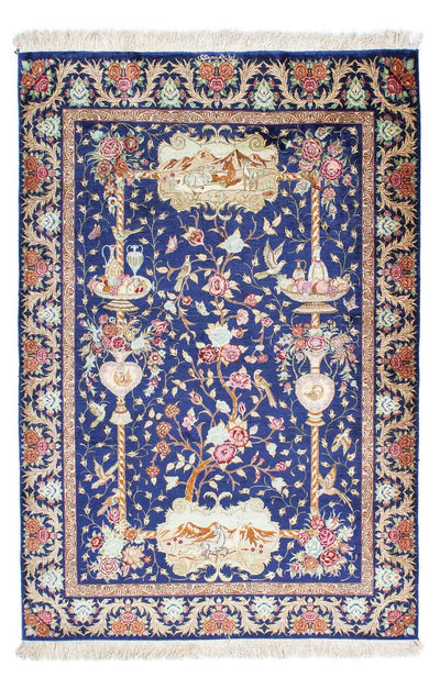 Tapis de Qom Tapis 100x147cm - Tapis persan