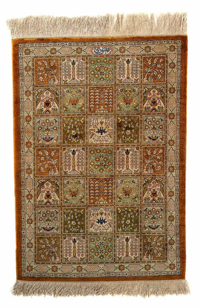 Tapis de Qom Tapis 55x76cm - Tapis persan