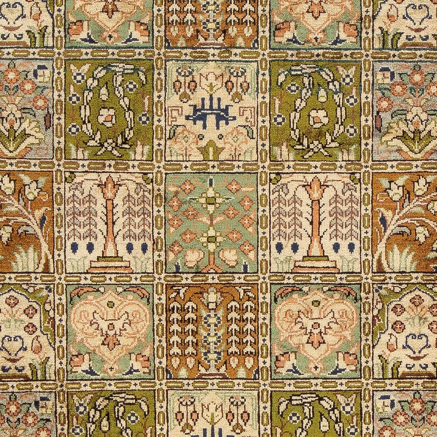 Tapis persan - Ghom - 75 x 56 cm - multicolore
