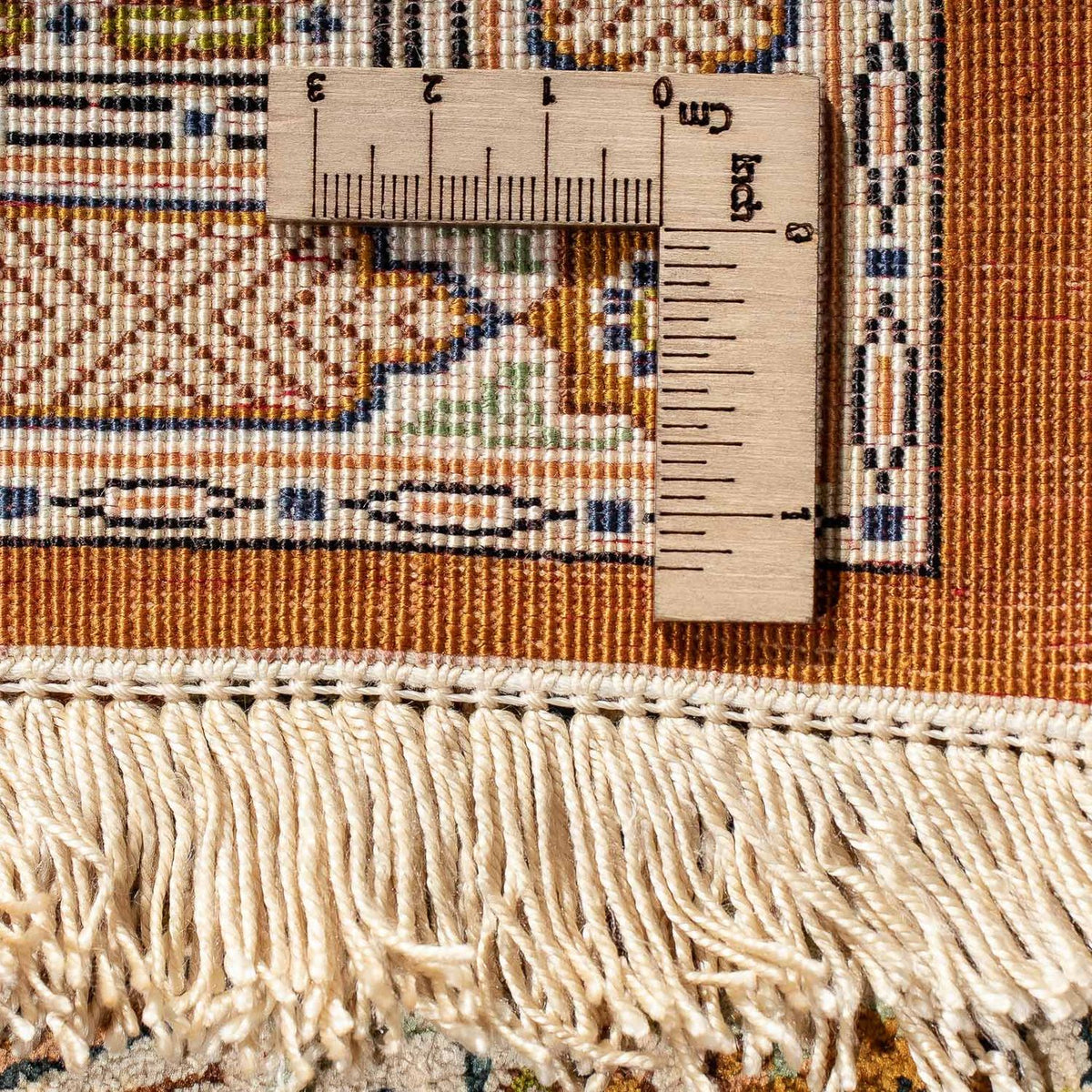 Tapis persan - Ghom - 75 x 56 cm - multicolore