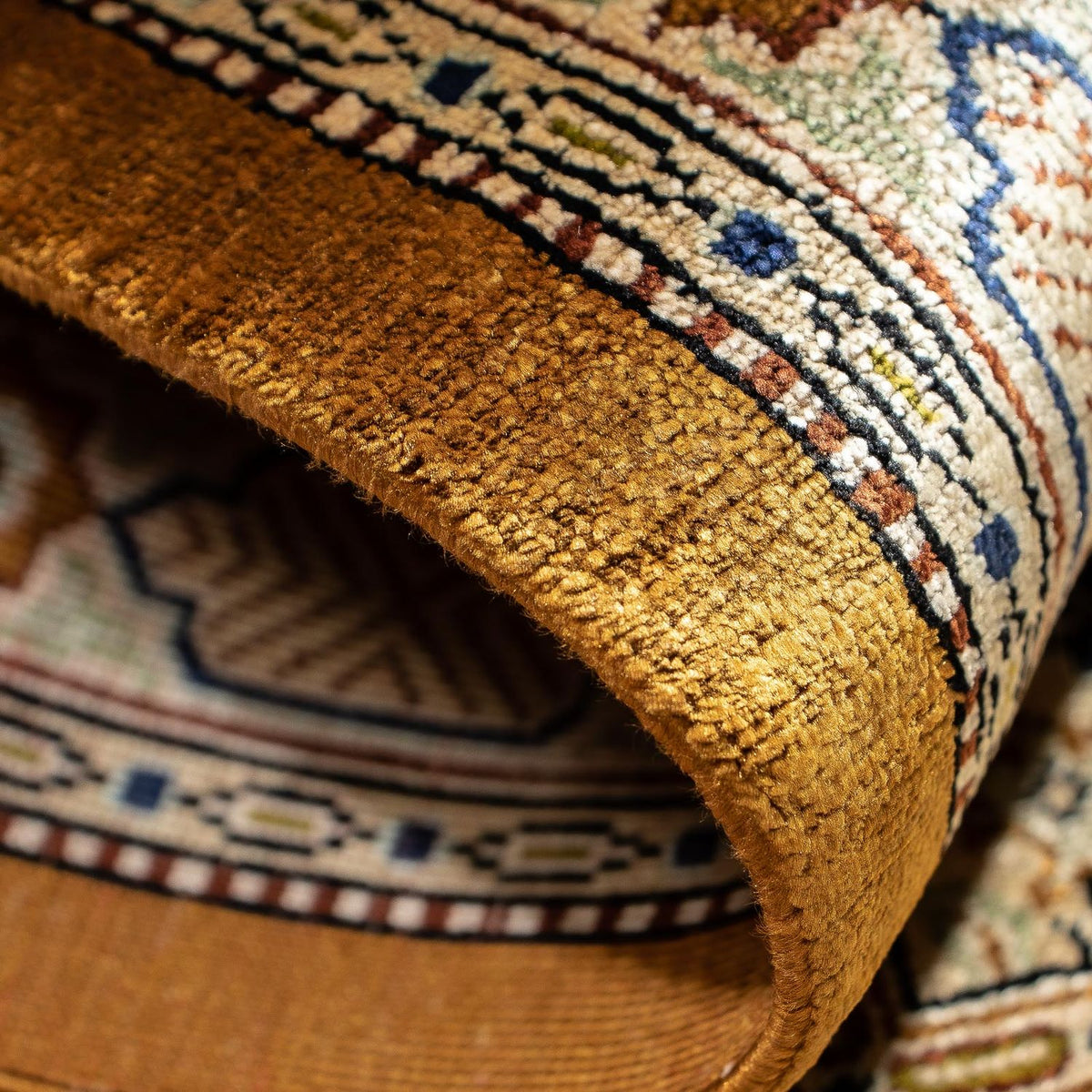 Tapis persan - Ghom - 77 x 57 cm - multicolore