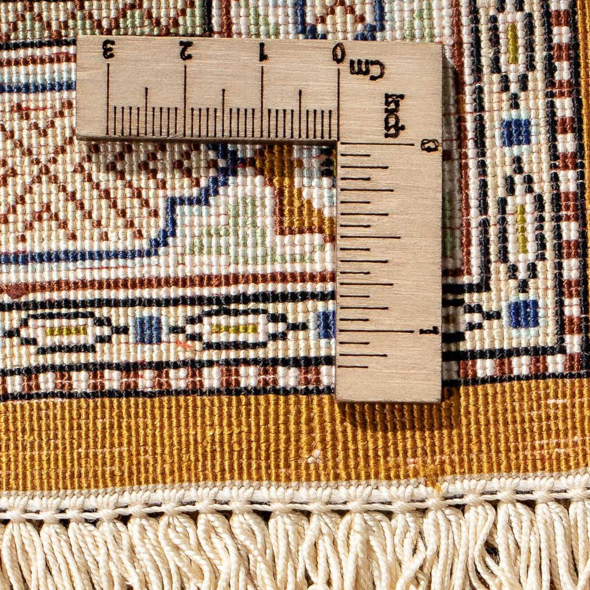 Tapis persan - Ghom - 77 x 57 cm - multicolore