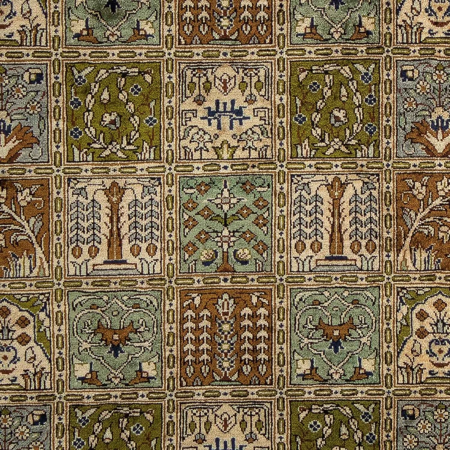 Tapis persan - Ghom - 77 x 58 cm - multicolore