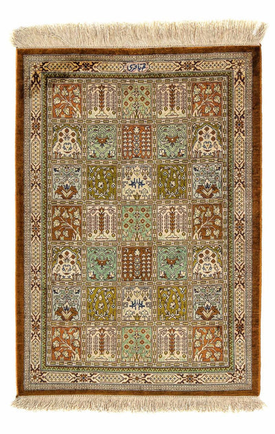 Tapis de Qom Tapis 55x77cm - Tapis persan