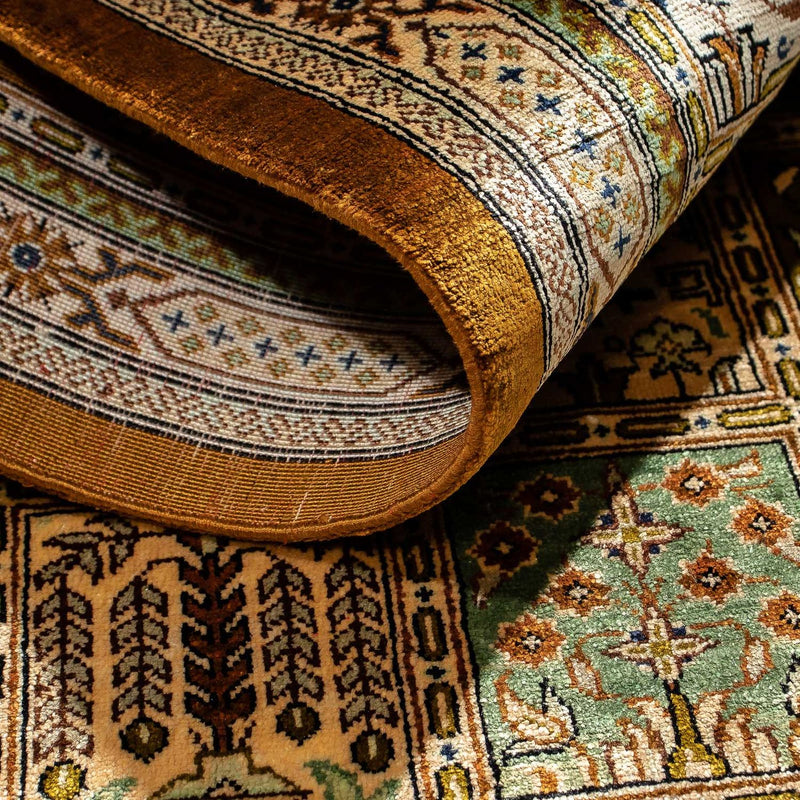 Tapis persan - Ghom - 77 x 55 cm - multicolore