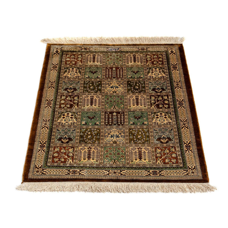Tapis persan - Ghom - 77 x 55 cm - multicolore
