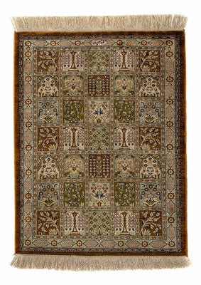 Tapis persan - Ghom - 73 x 55 cm - multicolore
