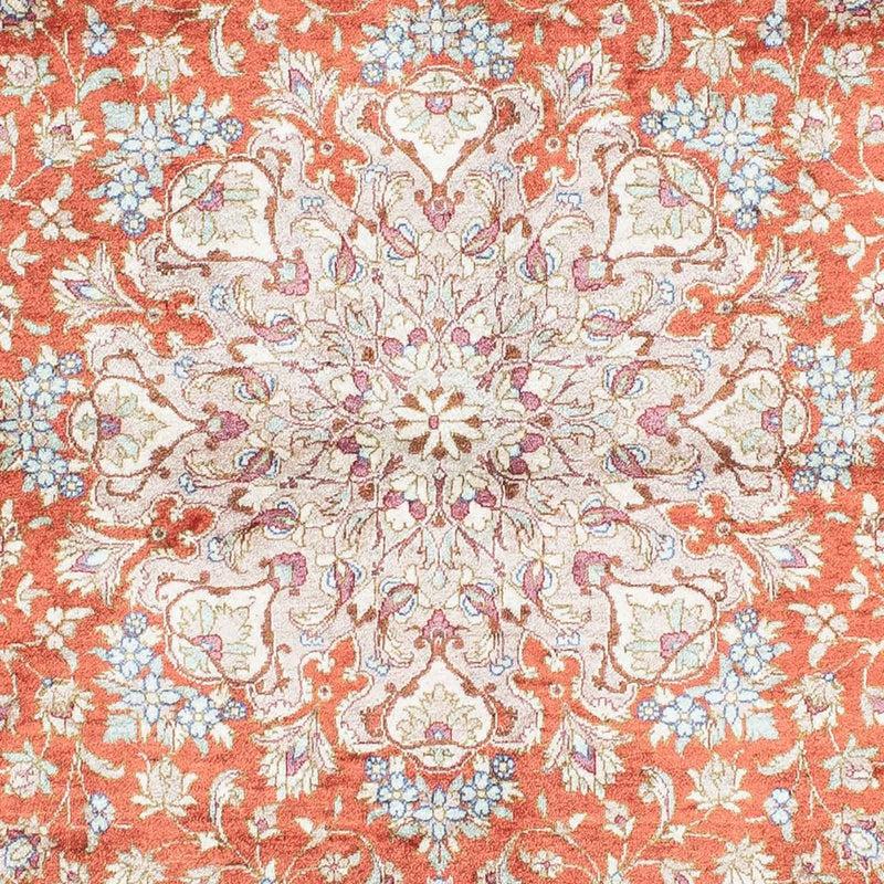 Tapis persan - Ghom - 149 x 100 cm - rouille