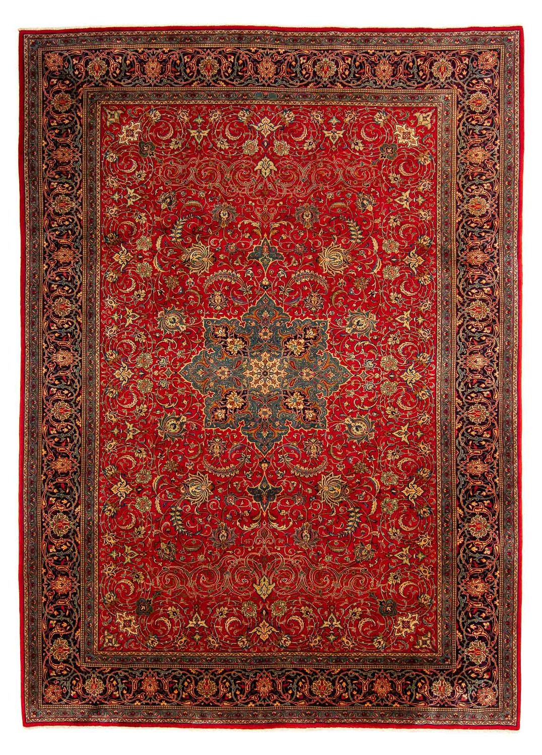 Tapis persan - Classique - 395 x 285 cm - rouge