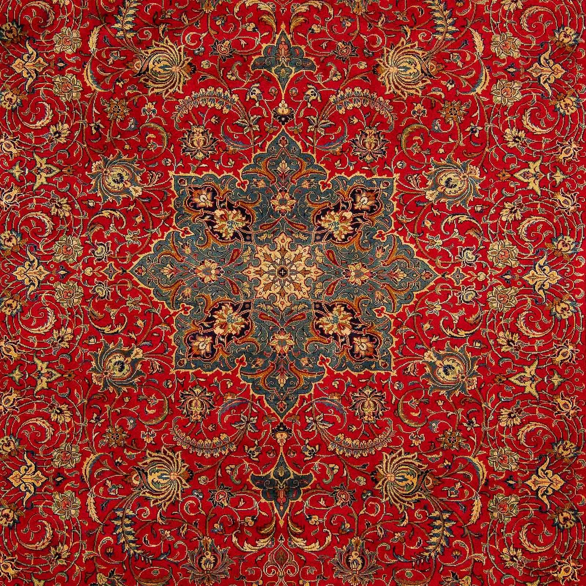 Tapis persan - Classique - 395 x 285 cm - rouge