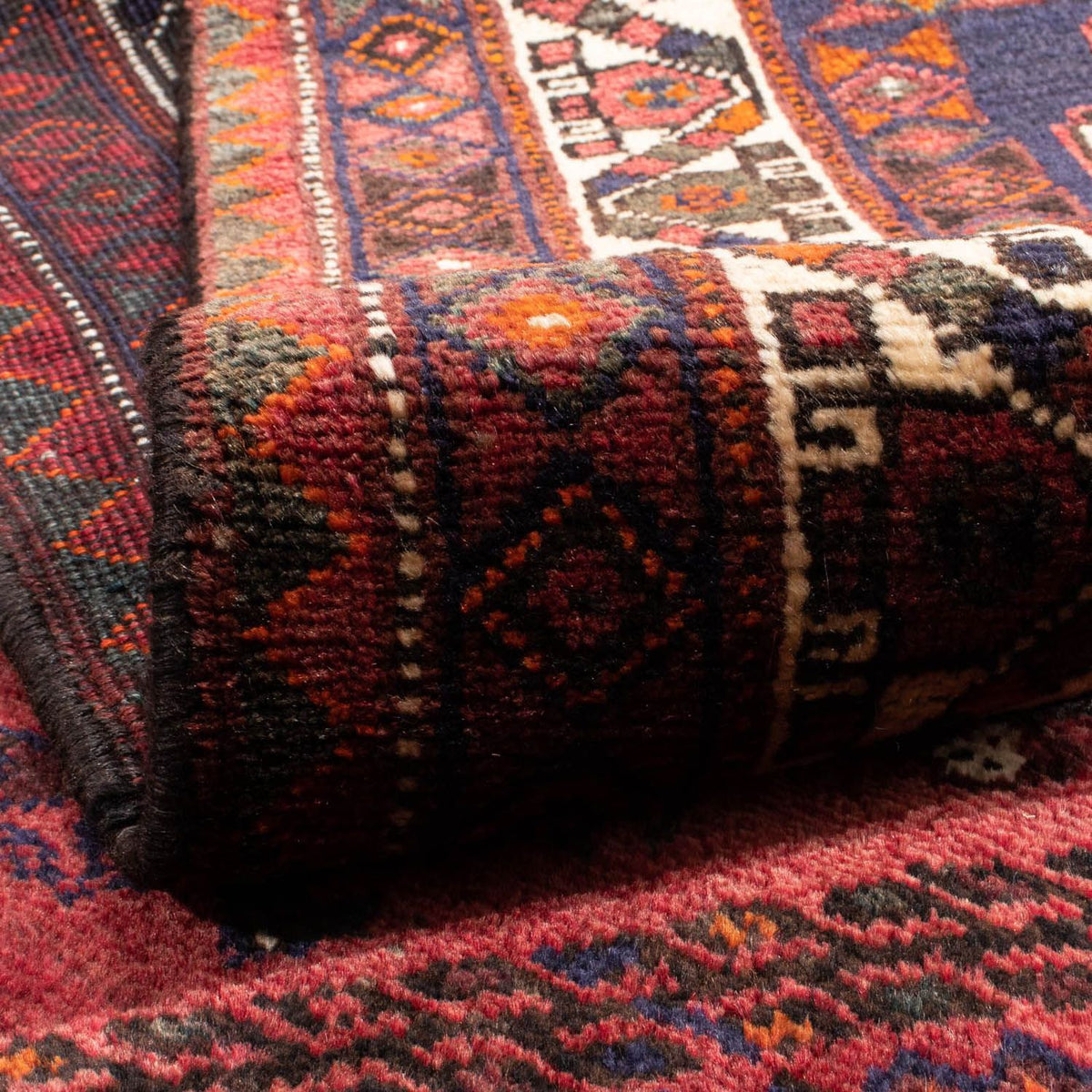 Tapis persan - Nomadic - 287 x 201 cm - rouge