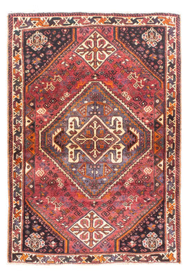 Tapis persan - Nomadic - 160 x 110 cm - rouge foncé
