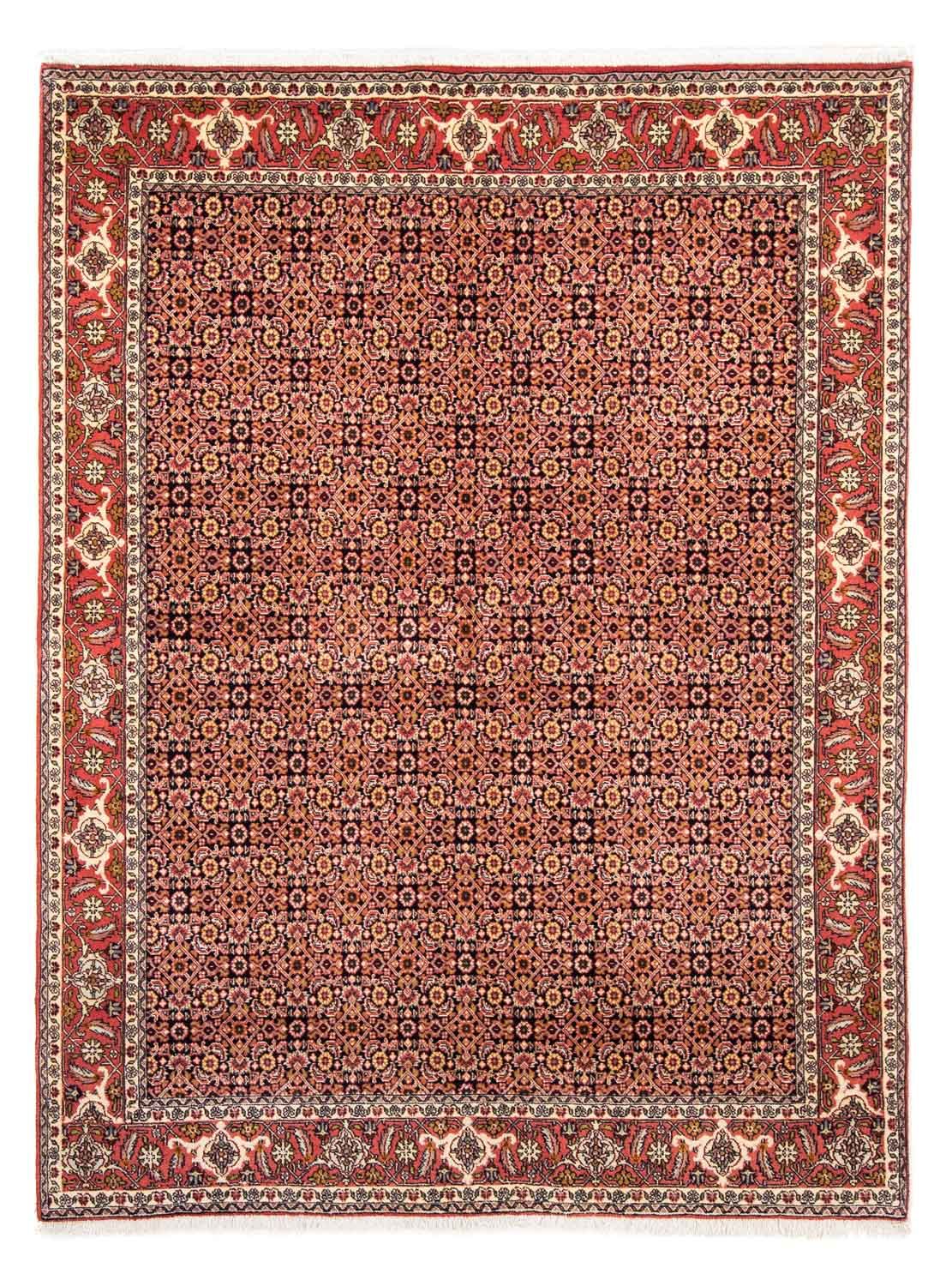 Tapis persan - Bidjar - 235 x 171 cm - rouge clair